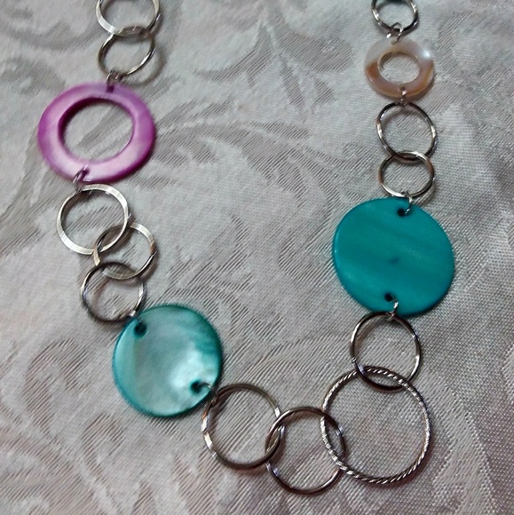 Circle chain necklace - Picture 4 of 6